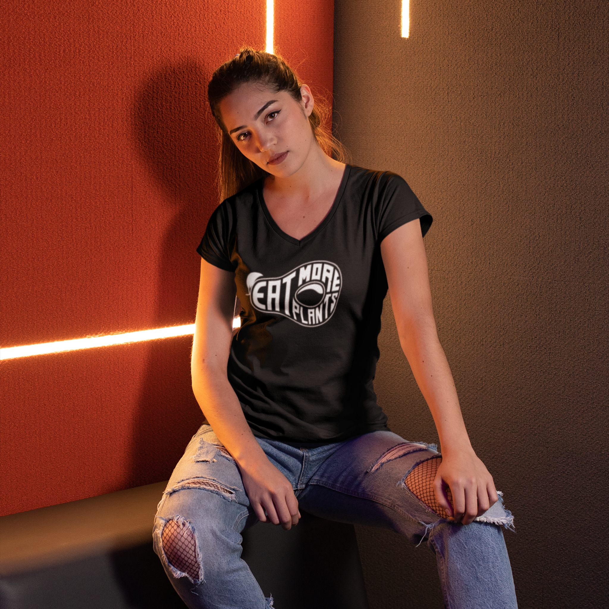 EUGINE DREAM Vegan Is Coming T-Shirt Donna EUGINE DREAM Vegan Is Coming T-Shirt Donna