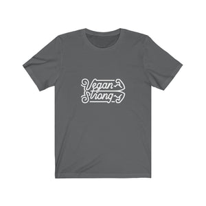 vegan strong shirt in asphalt