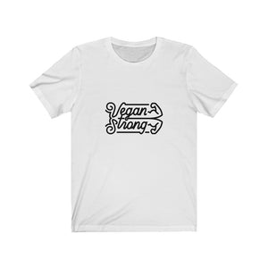 vegan strong shirt in white