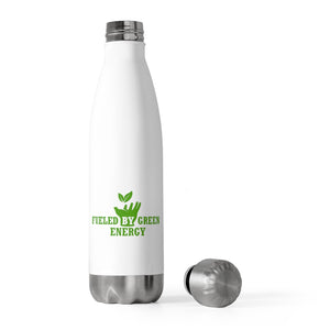 Stainless Steel Thermos: Fueled by Green Energy - 20oz