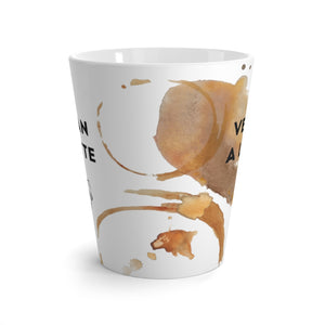 side of vegan a latte mug